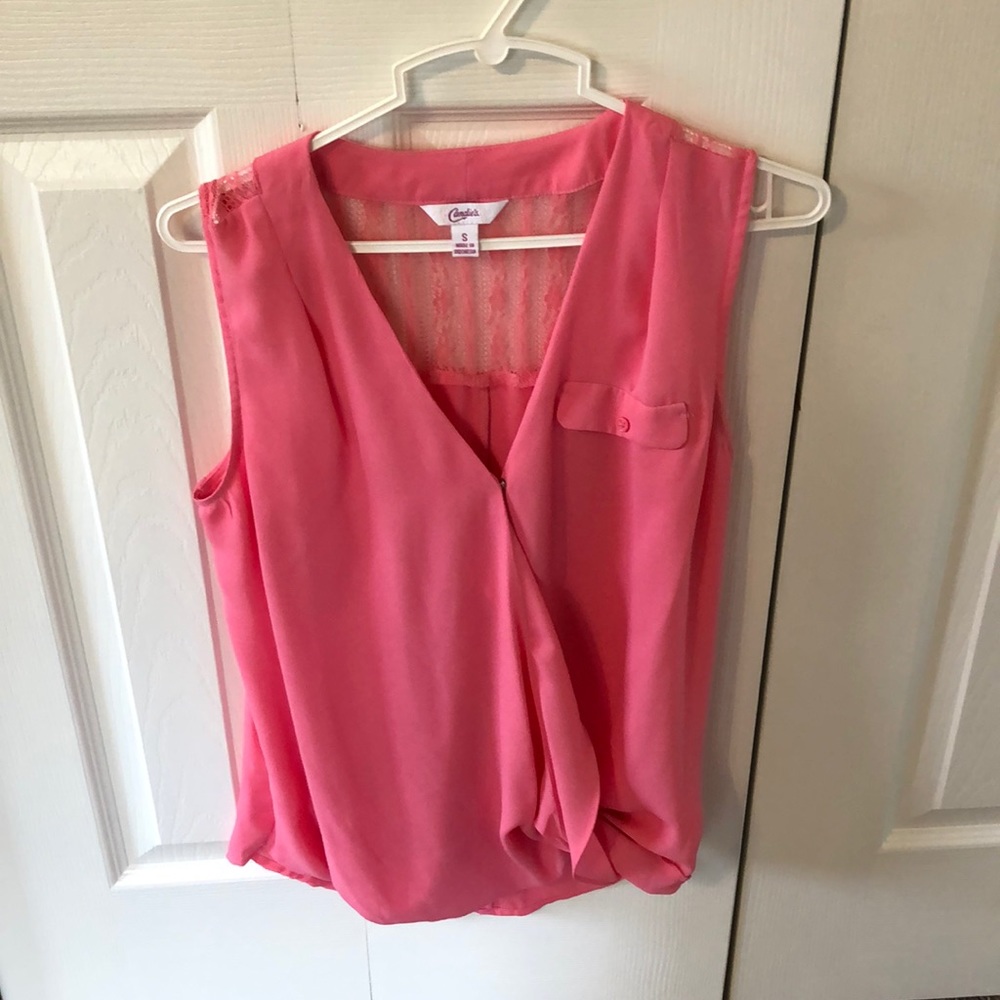 Pink top